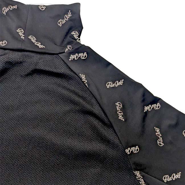 売切りセール！日本サイズ FILA(フィラ) 2024 SS レディース ハイネック 長袖インナーシャツ ロゴモチーフ柄 接触冷感 UV 吸汗速乾 754-980(24y4m) | FILA | 12