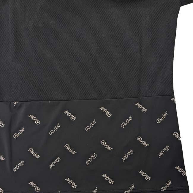 売切りセール！日本サイズ FILA(フィラ) 2024 SS レディース ハイネック 長袖インナーシャツ ロゴモチーフ柄 接触冷感 UV 吸汗速乾 754-980(24y4m) | FILA | 13