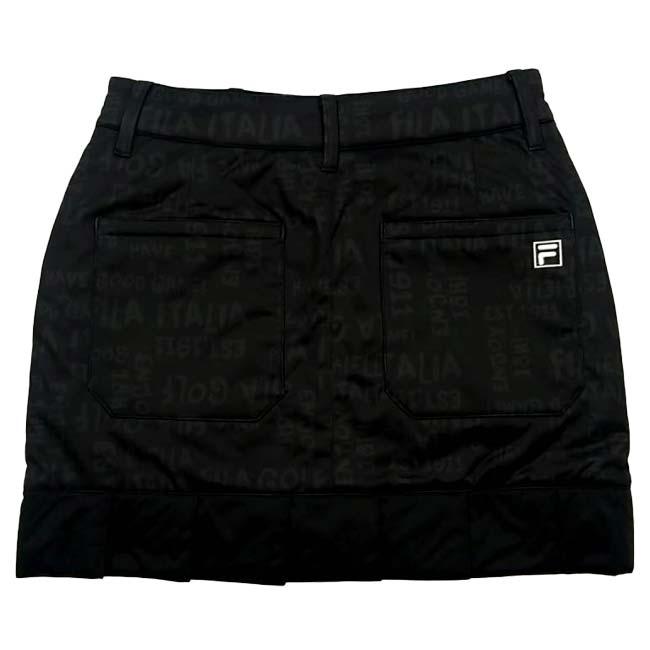 売切りセール！在庫処分特価 日本サイズ FILA(フィラ) 2023 FW レディース ウィンドバリア タイポプリント 中綿リバーススカート 793-303 | FILA | 10