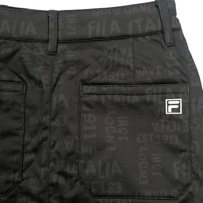 売切りセール！在庫処分特価 日本サイズ FILA(フィラ) 2023 FW レディース ウィンドバリア タイポプリント 中綿リバーススカート 793-303 | FILA | 11