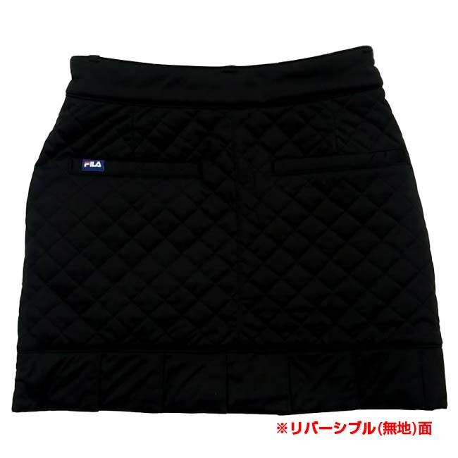 売切りセール！在庫処分特価 日本サイズ FILA(フィラ) 2023 FW レディース ウィンドバリア タイポプリント 中綿リバーススカート 793-303 | FILA | 14