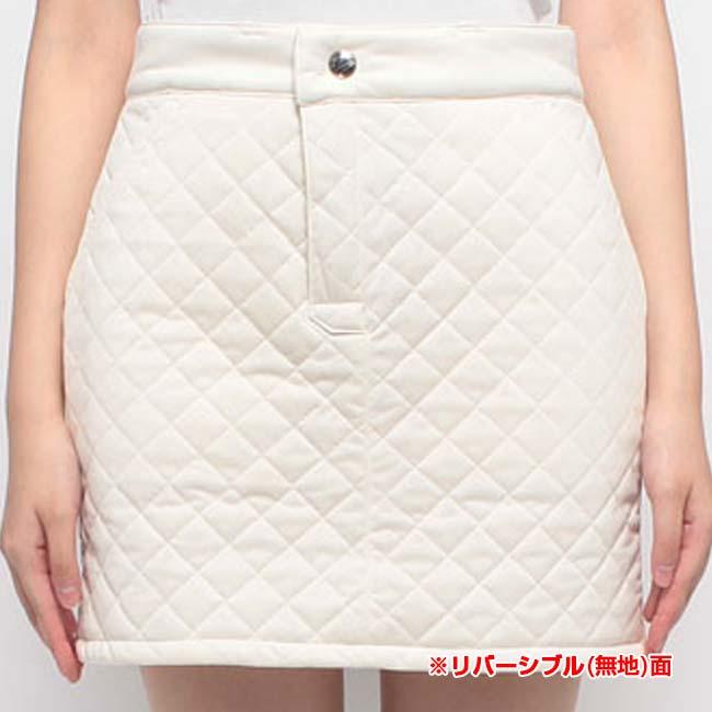 売切りセール！在庫処分特価 日本サイズ FILA(フィラ) 2023 FW レディース ウィンドバリア タイポプリント 中綿リバーススカート 793-303 | FILA | 07