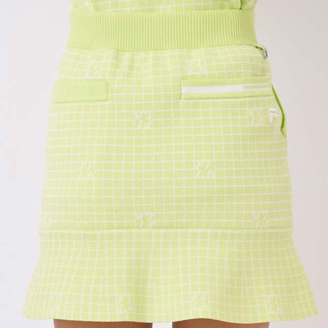 売切りセール！在庫処分特価 日本サイズ FILA(フィラ) 2023 SS レディース チェック ニットスカート 753-343(23y3mゴルフ) |  | 15