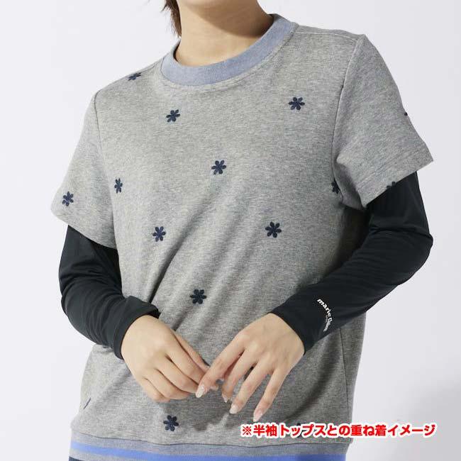 日本サイズ marie claire(マリ・クレール) 2024 SS レディース メッシュ切り替え 長袖インナーシャツ 吸汗速乾 UVカット 接触冷感 714-982(24y4m) |  | 12