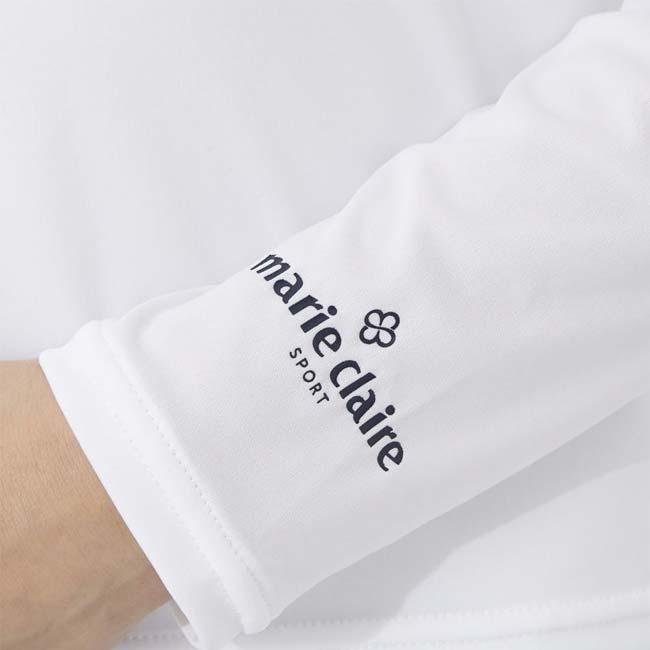 日本サイズ marie claire(マリ・クレール) 2024 SS レディース メッシュ切り替え 長袖インナーシャツ 吸汗速乾 UVカット 接触冷感 714-982(24y4m) |  | 06