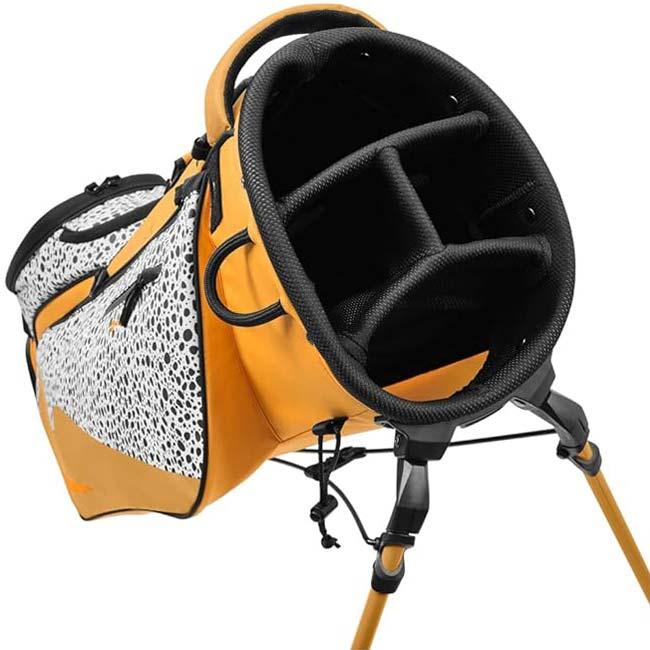 ナイキ(NIKE) 2025 AIR MAX LITE GB エアマックス ライト スタンド型ゴルフバッグ 9型 ４分割 キャディバッグ GF3018-833 カムクワット×フラックス(25y10m) | NIKE | 01