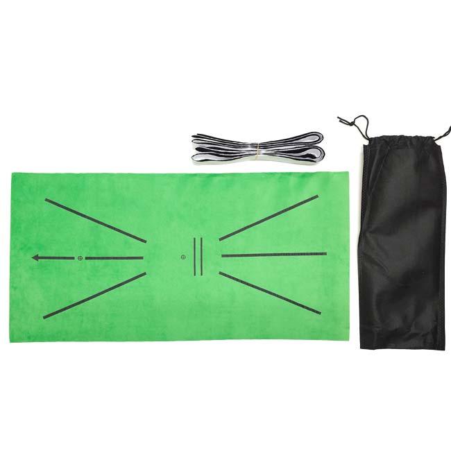 屋内屋外でのゴルフ練習に ダフりチェック ゴルフスイングマット ゴルフスイング練習 ターフチェック ターフマット 29.5×58cm TE899999-グリーン(24y5m) |  | 02