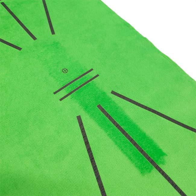 屋内屋外でのゴルフ練習に ダフりチェック ゴルフスイングマット ゴルフスイング練習 ターフチェック ターフマット 29.5×58cm TE899999-グリーン(24y5m) |  | 03