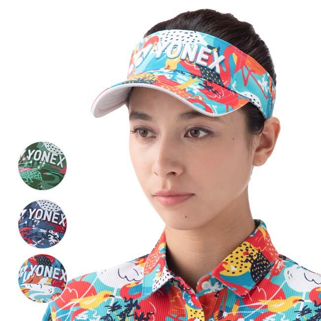 売切り終了！大特価 ヨネックス(YONEX) 2024 ユニセックス バード柄 ロゴ刺繍入り サンバーザー GCT105 | YONEX