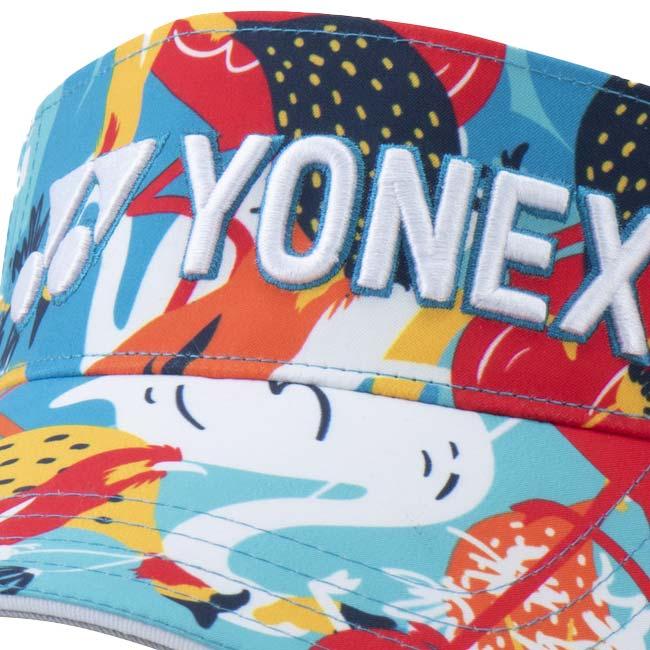 売切り終了！大特価 ヨネックス(YONEX) 2024 ユニセックス バード柄 ロゴ刺繍入り サンバーザー GCT105 | YONEX | 12