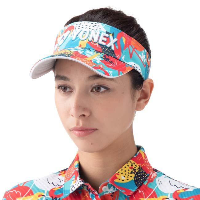 売切り終了！大特価 ヨネックス(YONEX) 2024 ユニセックス バード柄 ロゴ刺繍入り サンバーザー GCT105 | YONEX | 13