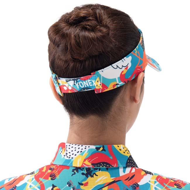 売切り終了！大特価 ヨネックス(YONEX) 2024 ユニセックス バード柄 ロゴ刺繍入り サンバーザー GCT105 | YONEX | 14