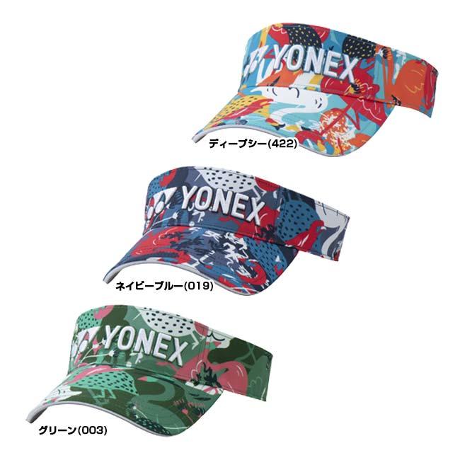 売切り終了！大特価 ヨネックス(YONEX) 2024 ユニセックス バード柄 ロゴ刺繍入り サンバーザー GCT105 | YONEX | 01