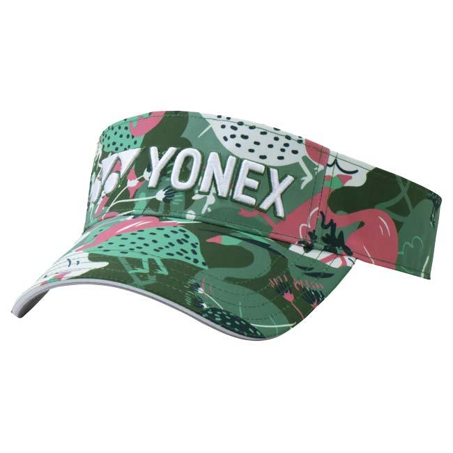 売切り終了！大特価 ヨネックス(YONEX) 2024 ユニセックス バード柄 ロゴ刺繍入り サンバーザー GCT105 | YONEX | 02