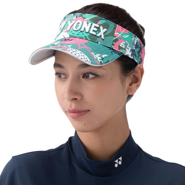 売切り終了！大特価 ヨネックス(YONEX) 2024 ユニセックス バード柄 ロゴ刺繍入り サンバーザー GCT105 | YONEX | 04