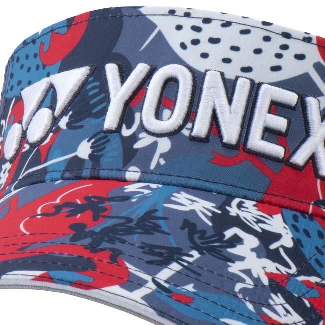 売切り終了！大特価 ヨネックス(YONEX) 2024 ユニセックス バード柄 ロゴ刺繍入り サンバーザー GCT105 | YONEX | 08