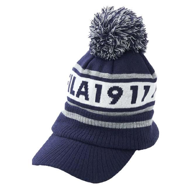 在庫処分特価 FILA(フィラ) 2023 FW レディース ツバ付き ニットキャップ ビーニー ニット帽 793-908(23y9m) | FILA | 11
