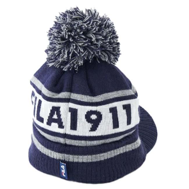 在庫処分特価 FILA(フィラ) 2023 FW レディース ツバ付き ニットキャップ ビーニー ニット帽 793-908(23y9m) | FILA | 12