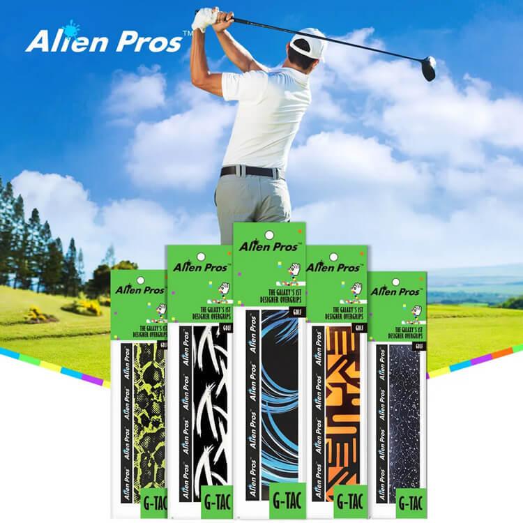 ゴルフ用ウェット1本入 Alien Pros(エイリアン プロス) デザイナー ゴルフ オーバー グリップテープ ウェット タイプ GT-GO-1(20y9m) |  | 08