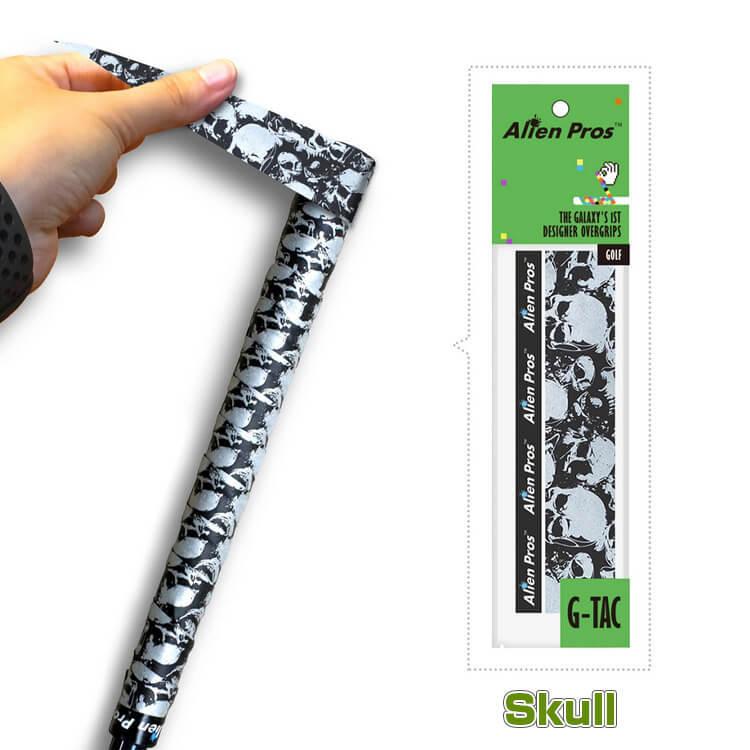 ゴルフ用ウェット1本入 Alien Pros(エイリアン プロス) デザイナー ゴルフ オーバー グリップテープ ウェット タイプ GT-GO-1(20y9m) |  | 07
