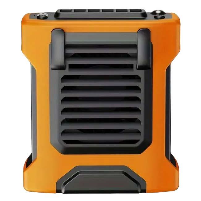 暑い夏のアウトドアや外出の必需品  ポータブルファン ウエスト ホルター付き ウエストファン ネックファン USB充電式 S15(24y7m) |  | 02