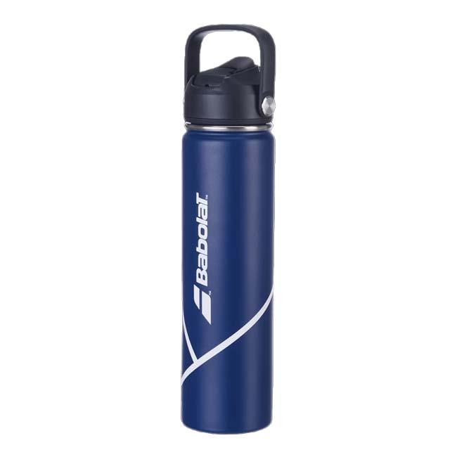 保温保冷兼用 バボラ(Babolat) Isothermal Bottle アイソサーマルボトル ステンレス製 ストローボトル ハンドル付き 750ml 720014-136 ネイビー(25y6m) | Babolat