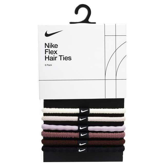 ナイキ(NIKE) フレックス ヘアタイ ヘアゴム 色違い6本組 N1009194／BN2085-140 アソート(24y3m) | NIKE | 01