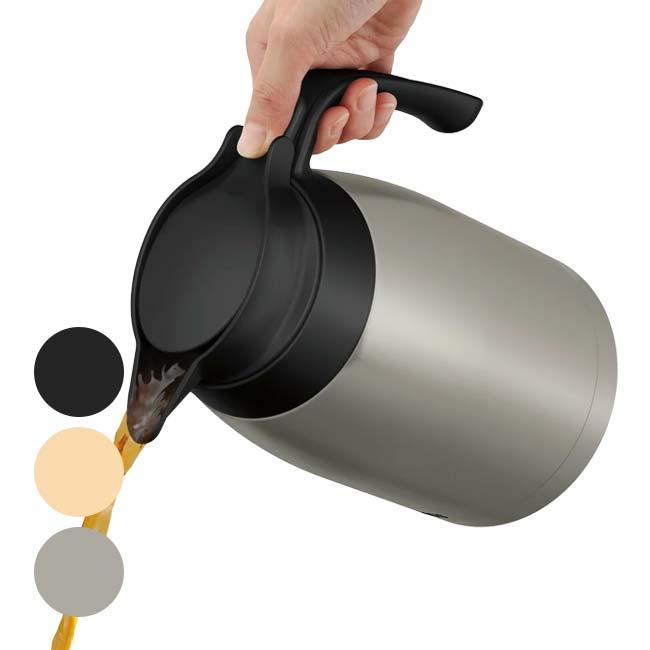 保冷・保温兼用 サーモス(THERMOS) ステンレス ハンド ポット 1.5L ステンレス製卓上魔法瓶 QQ コストコ TTB-1501(25y11m) | THERMOS