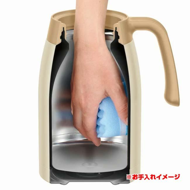 保冷・保温兼用 サーモス(THERMOS) ステンレス ハンド ポット 1.5L ステンレス製卓上魔法瓶 QQ コストコ TTB-1501(25y11m) | THERMOS | 08