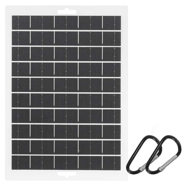 夏みかん様　ポケットサイズの超軽量ソーラーパネル(5個セット) 太陽光だけで充電！ ハック(HAC) 超薄型ソーラーパネル2.5mm 最大8W