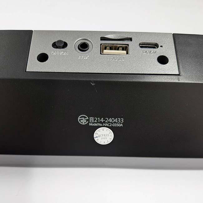 スマホと簡単接続 ハック(HAC) ワイヤレススピーカー ROMANESQUE