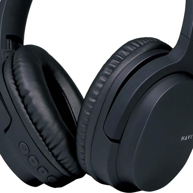 サイズ調整可能 ハック(HAC) ワイヤレスヘッドホン HAVIT GROOVER ハビットグルーヴァ― Bluetooth5.4 有線対応 HAC2-0400(25y12m)【LI電含】 |  | 07