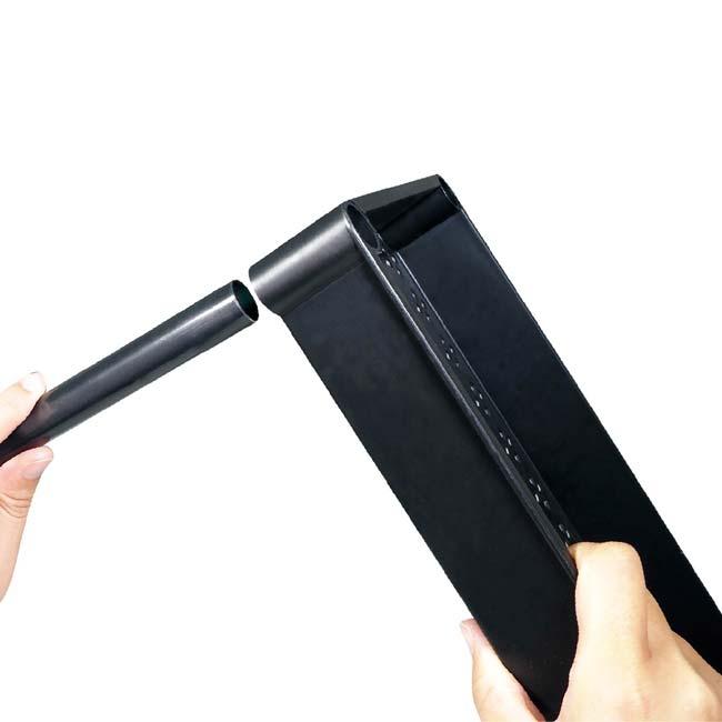 透かし柄入り ハック(HAC) ラックミシリーズ 3段収納キャスターラック キャスター付き 簡単組立 工具不要 HAC4722(N)／HAC4723(N)(25y12m) |  | 04