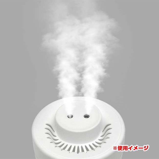 ダブルミストで一気に加湿 ハック(HAC) USB給電式ダブルミスト加湿器3L