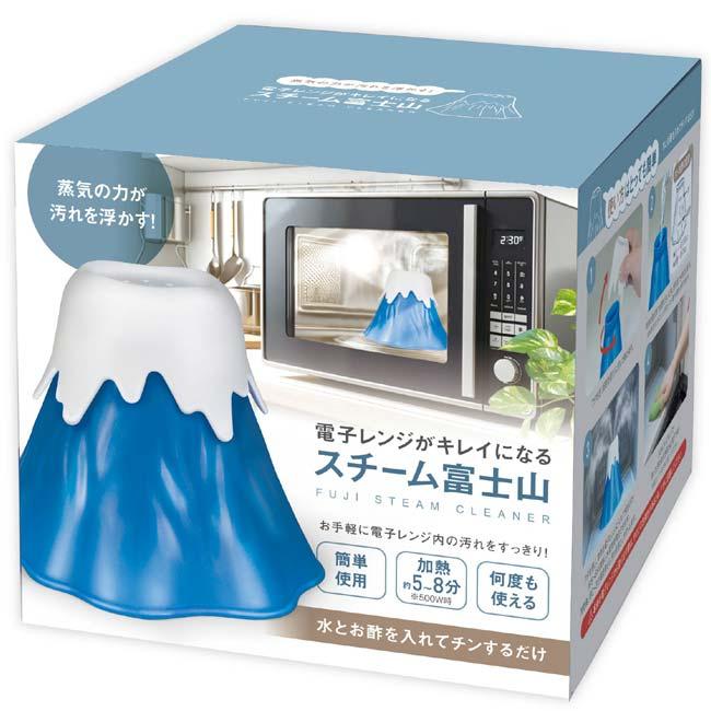 蒸気の力が汚れを浮かす ハック(HAC) 電子レンジがキレイになる
