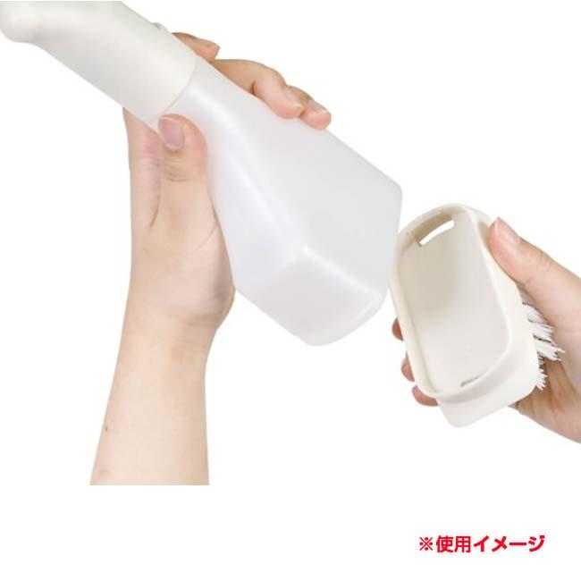 これ一つで簡単掃除  ハック(HAC) 4in1 ワイパー 霧吹き：モップ・水切り・ブラシ 4WAY仕様 HAC4138-ホワイト(24y6m) |  | 03