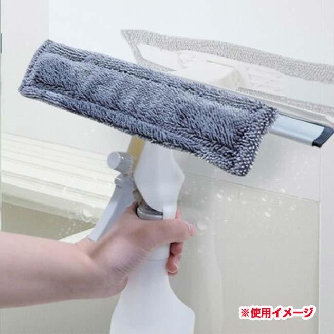 これ一つで簡単掃除  ハック(HAC) 4in1 ワイパー 霧吹き：モップ・水切り・ブラシ 4WAY仕様 HAC4138-ホワイト(24y6m) |  | 06