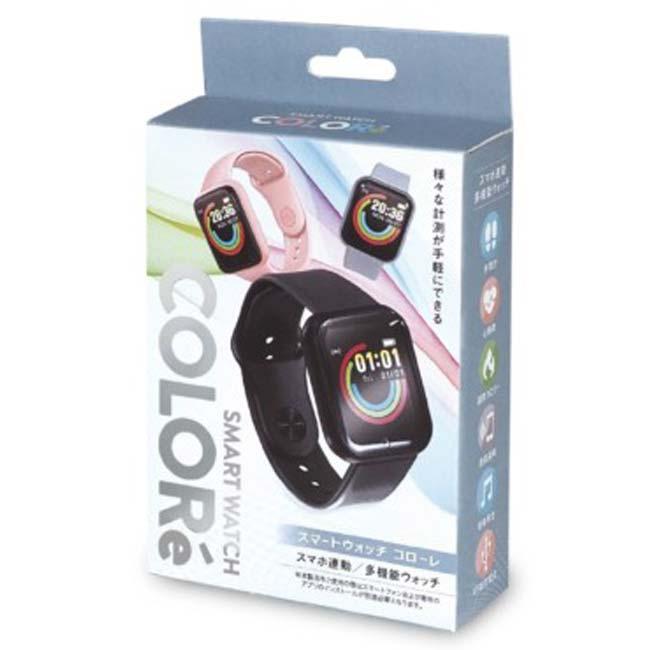 さまざまな計測が手軽にできる HAC(ハック) スマートウォッチ COLORe コローレ スマホ連動多機能ウォッチ HAC3467A(23y9m) |  | 12