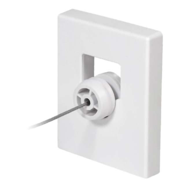 部屋干しのスペース不足問題が解決 HAC(ハック) 室内用 物干しロープ コンパクト設計 ロープ長4.2m HAC3697-ホワイト(23y6m) |  | 05