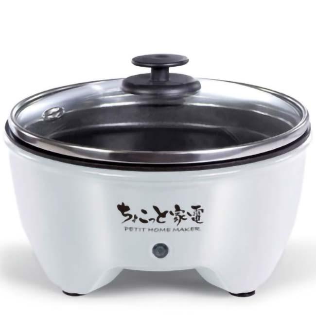 焼肉や鍋をちょこっと楽しみたい時に HAC(ハック) ちょこっと家電 おひとり様 グリル鍋 煮る＆焼くの2WAY仕様 HAC2966A-ホワイト(23y6m) |  | 02