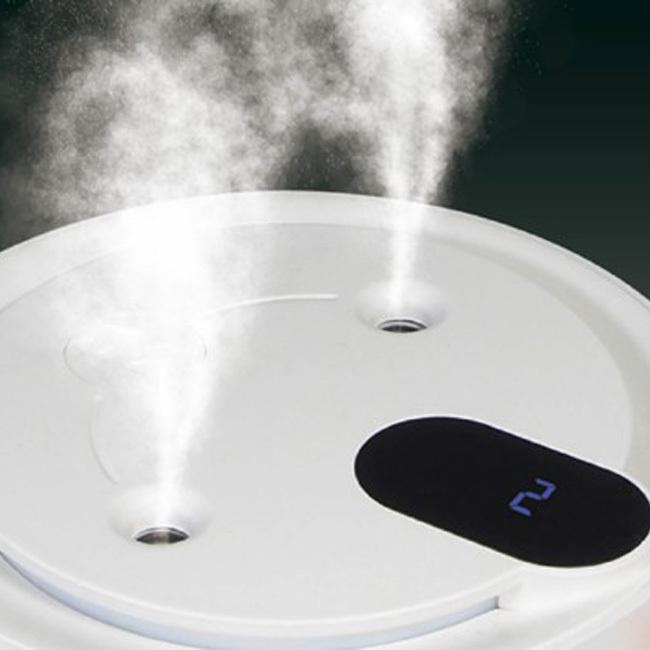 ダブル噴射で強力加湿 HAC(ハック) Mystique 超音波加湿器 Twin Mist