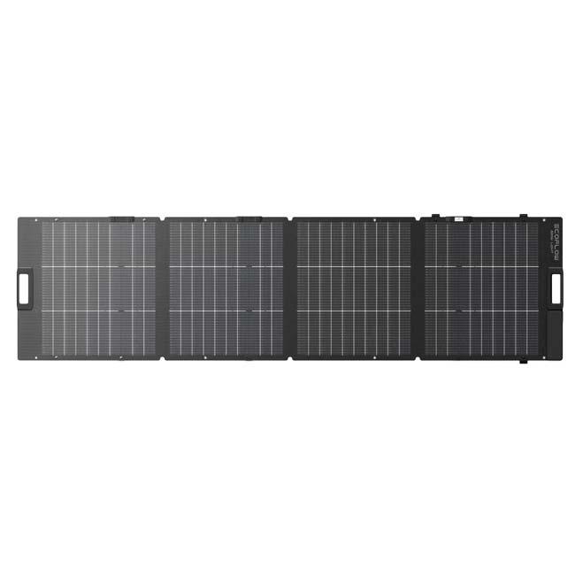 エコフロー(ECOFLOW) 220W 軽量両面 ソーラーパネル ケーブル