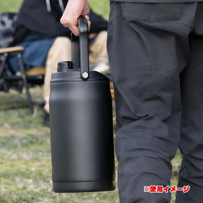 氷もたっぷり アトラス(ATLAS) WENS PRODUCTS 真空断熱ワイドジャグ 保冷専用 3.9L BIGサイズ ステンレス製携帯用魔法瓶 QQ コストコ AWJB-A3900-BK(26y7m) |  | 10