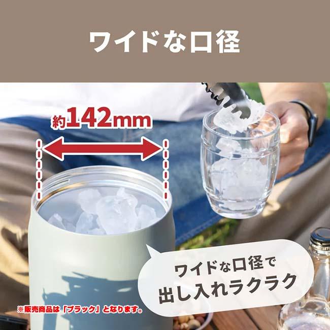 氷もたっぷり アトラス(ATLAS) WENS PRODUCTS 真空断熱ワイドジャグ 保冷専用 3.9L BIGサイズ ステンレス製携帯用魔法瓶 QQ コストコ AWJB-A3900-BK(26y7m) |  | 04