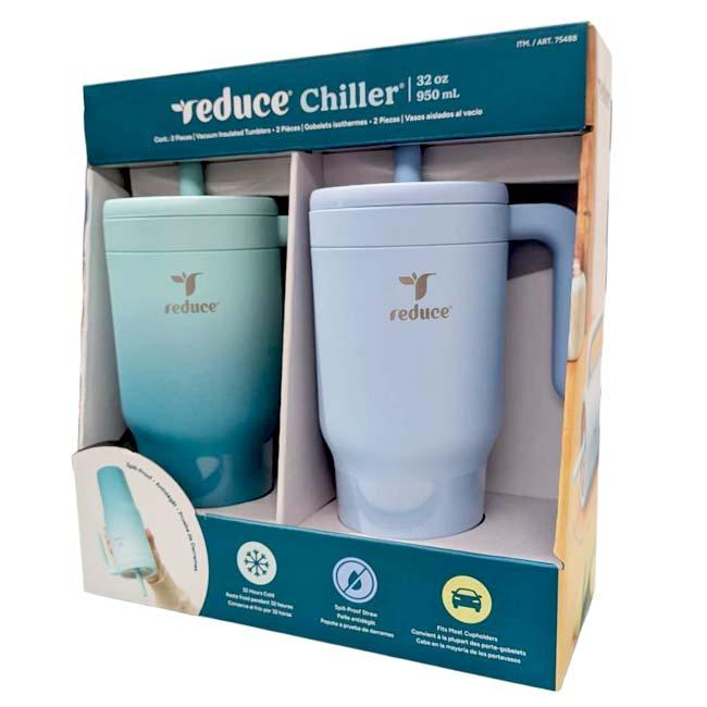 保冷専用 リデュース(Reduce) チラー ハンドル タンブラー ステンレス製マグ 950ml 2個セット QQ コストコ 75488(26y7m) |  | 11