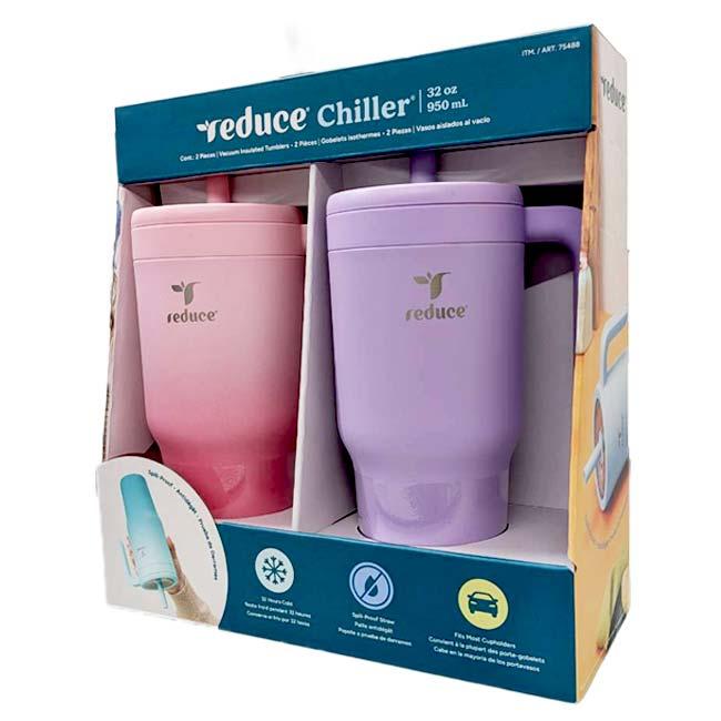 保冷専用 リデュース(Reduce) チラー ハンドル タンブラー ステンレス製マグ 950ml 2個セット QQ コストコ 75488(26y7m) |  | 06