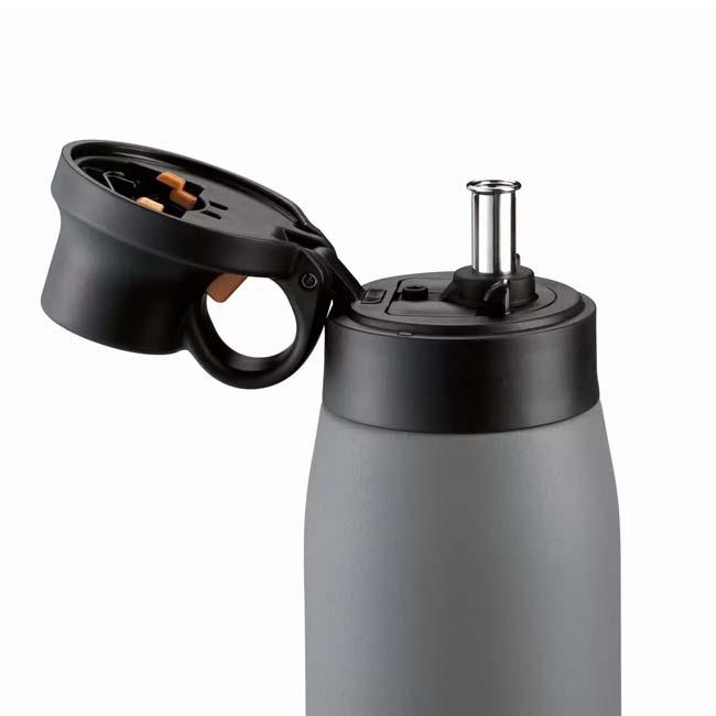 保冷専用 TIGER(タイガー) ステンレス製ストロー マグ 0.6L 携帯用まぼうびん ボタン付きふたループ QQ コストコ MCS-A60E(25y11m) |  | 07