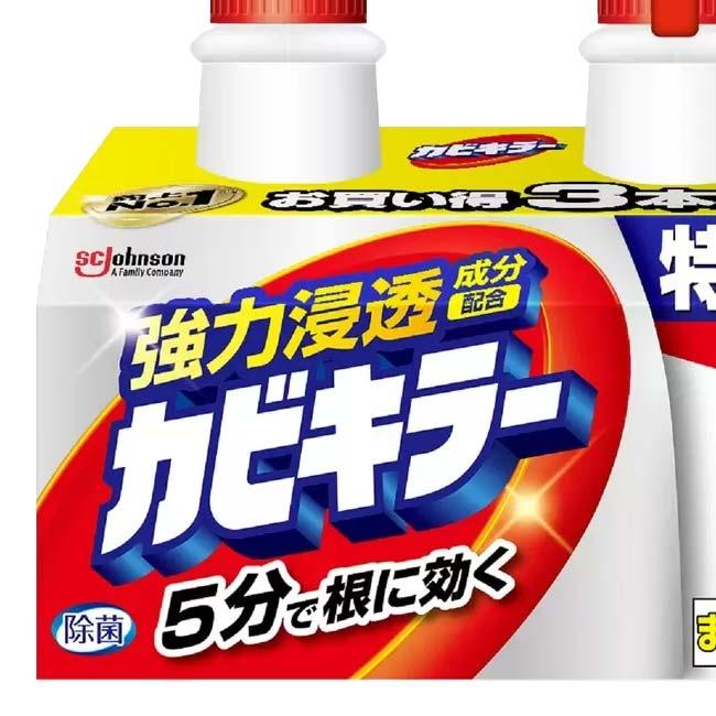 お買い得3本パック SCジョンソン(Sc Johnson) カビキラー 本体1000g＋替え1000g×2セット 強力浸透成分配合 除菌 QQ コストコ 592313(25y11m) |  | 03
