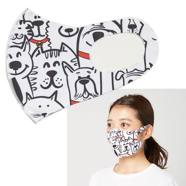 売切り終了！超特価  LOUDMOUTH(ラウドマウス) ユニセックス 3Dマスク 洗える水着素材マスク UVカット 990-703-1(20y12m) |  | 04