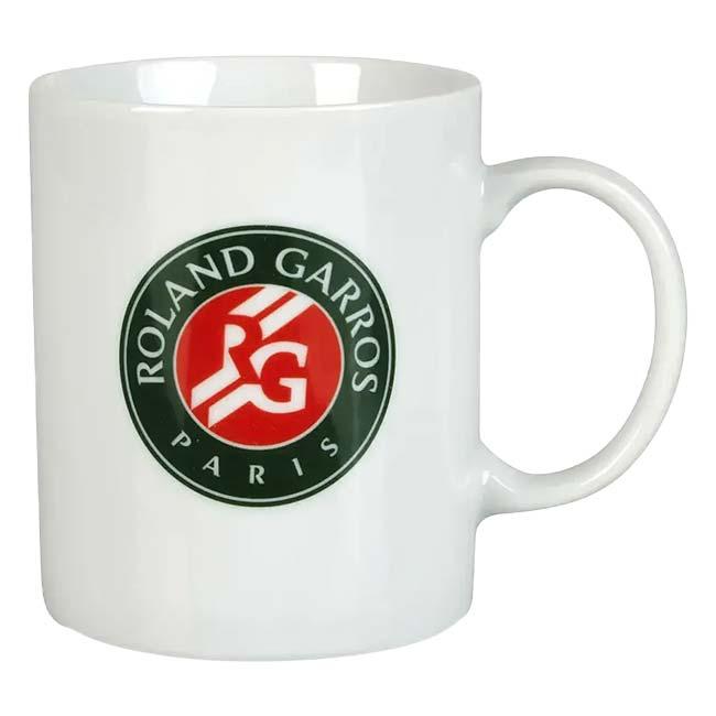 Roland Garros Official(ローランギャロス) 2026 ローランギャロス マグカップ グリーン×オレンジロゴ 全仏オープン 203RGS501LOG(26y8m) | 